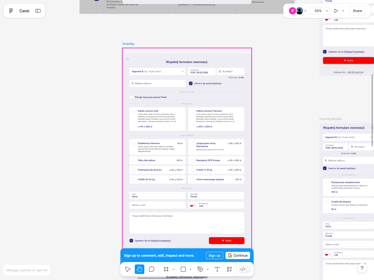 Popup Desktop